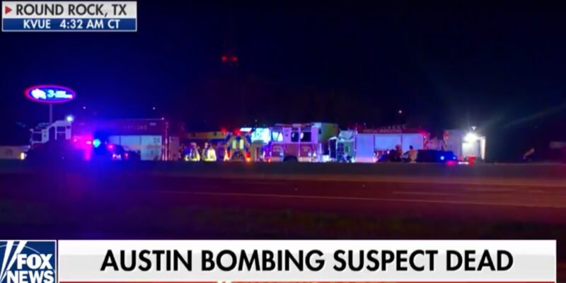 Austin serial bomber dead after police chase