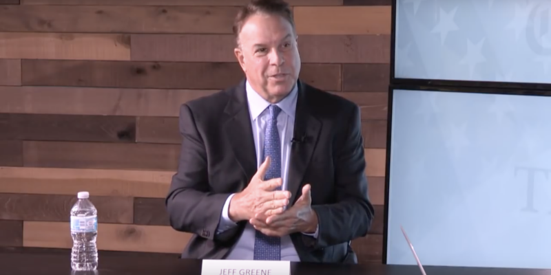 Jeff Greene Talks About Encounter With President Trump