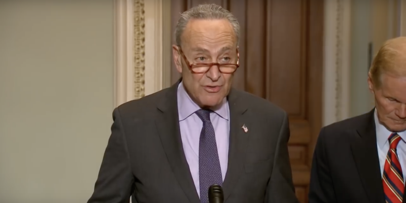 Schumer's Hypocrisy on Display in Senate Race Between Nelson and Scott