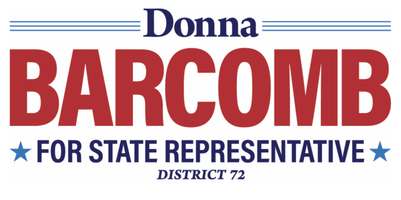 Donna Barcomb Announces FL District 72 Run
