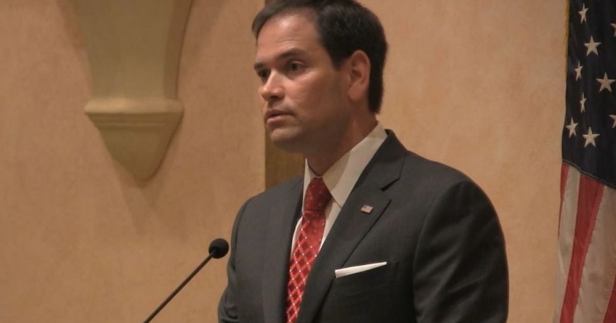 Rubio says sustaining COVID-19 restrictions is 