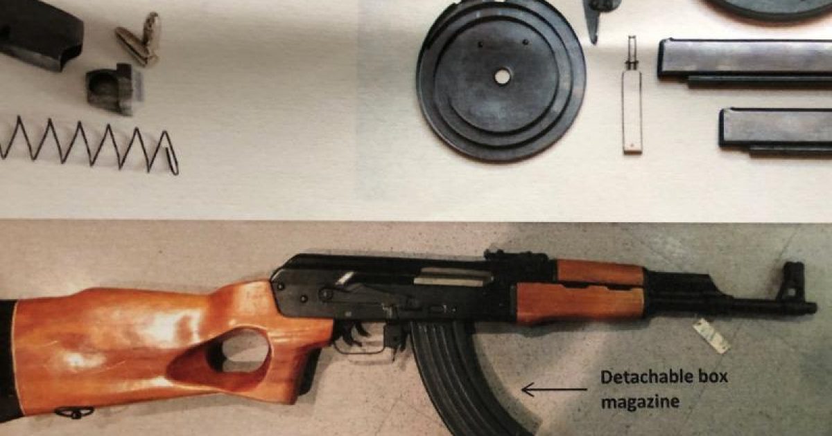 Assault weapons specific definition key · The Floridian