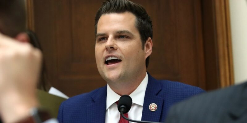 Gaetz taunts House members with beach video