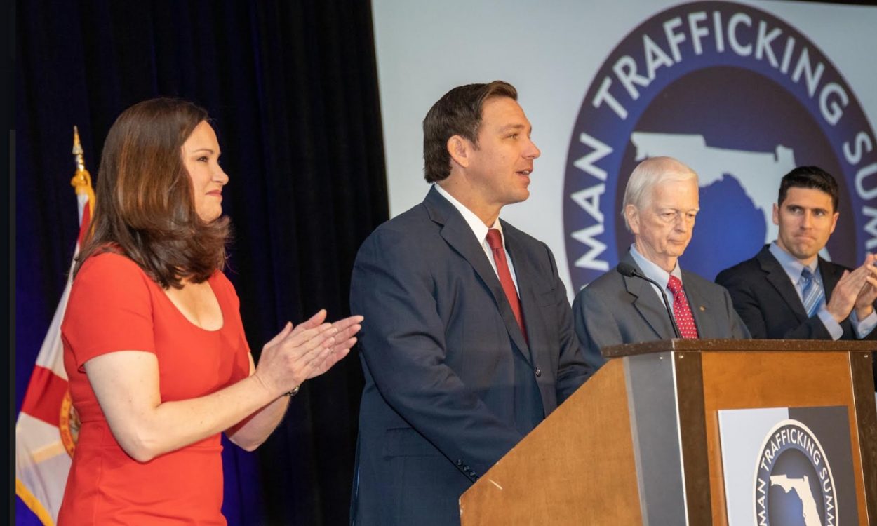 DeSantis vows to throw the book at human traffickers
