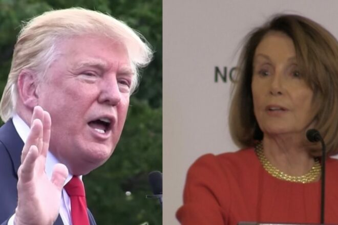 Pelosi storms out of epic White House clash with Trump