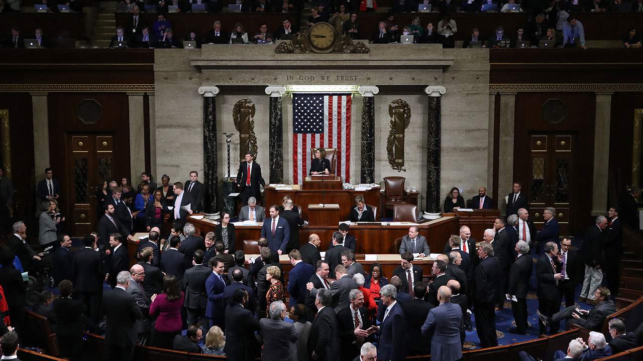 House votes to send Trump Impeachment Articles to Senate