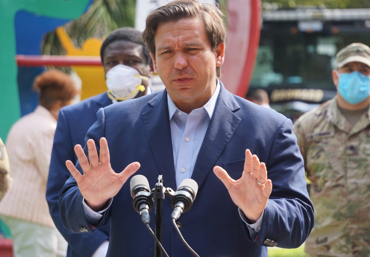 DeSantis delivering on promise to aggressively distribute COVID vaccines.