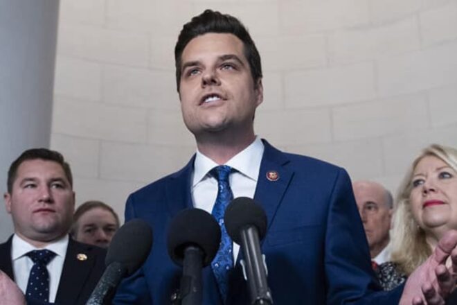 Gaetz Calls 'Red Flag Law' Supporters Traitors to Constitution