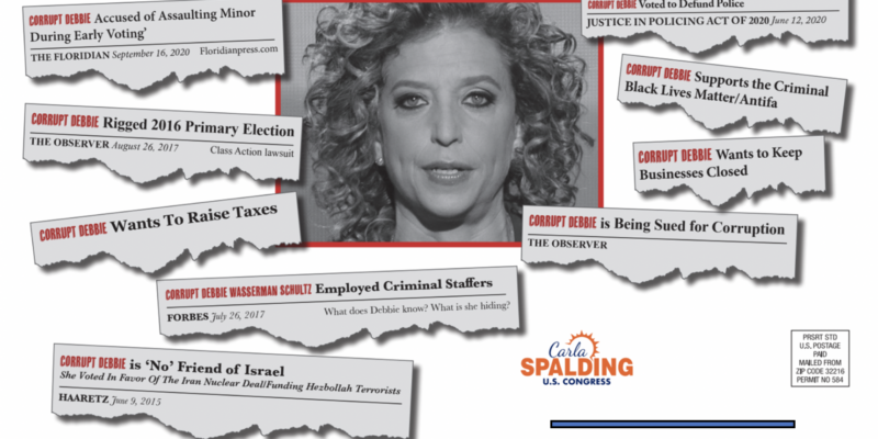 Spalding slams Wasserman Schultz with 'Corrupt Debbie' campaign
