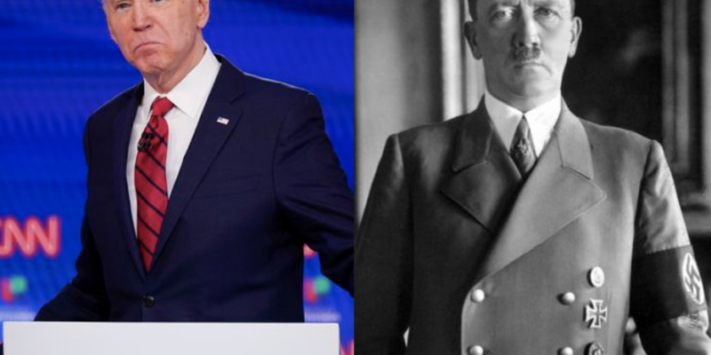 Biden references Hitler during debate with Trump