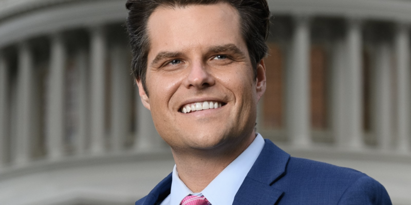 Matt Gaetz: 'Washington scandal cycles are predictable, and sex is especially potent in politics'