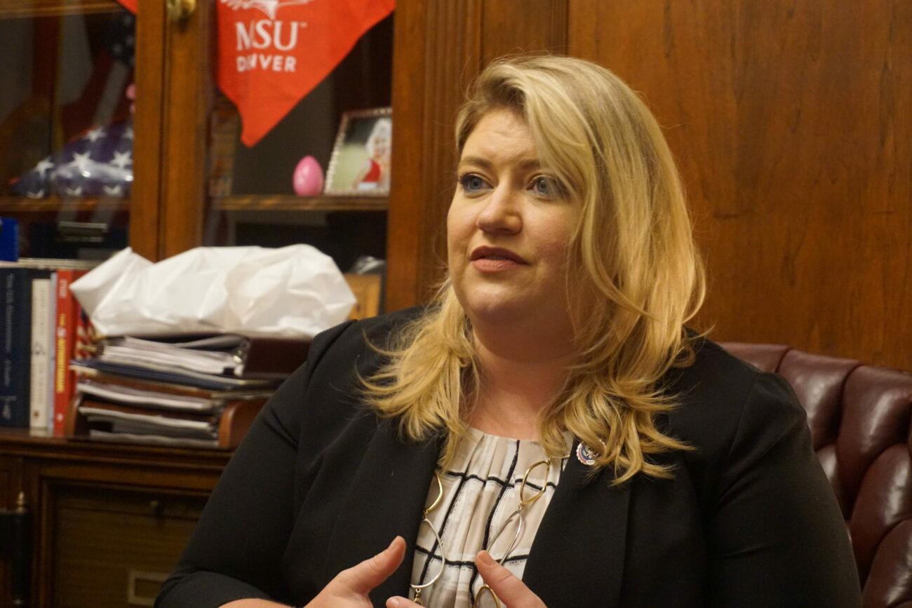 Rep. Kat Cammack during an interview with The Floridian