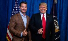 Greg Steube with President Donald Trump