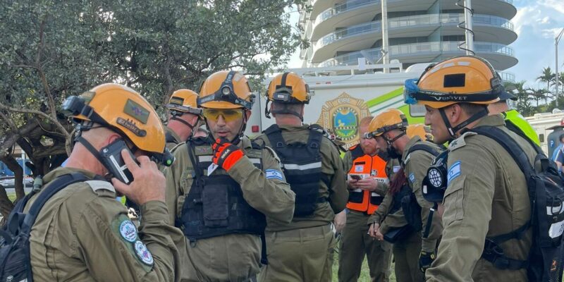 [VIDEO] Israeli Defense Forces Team Lands in Miami to Help Building Collapse Rescue Efforts