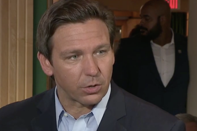 DeSantis Against Shifting Money from School Districts