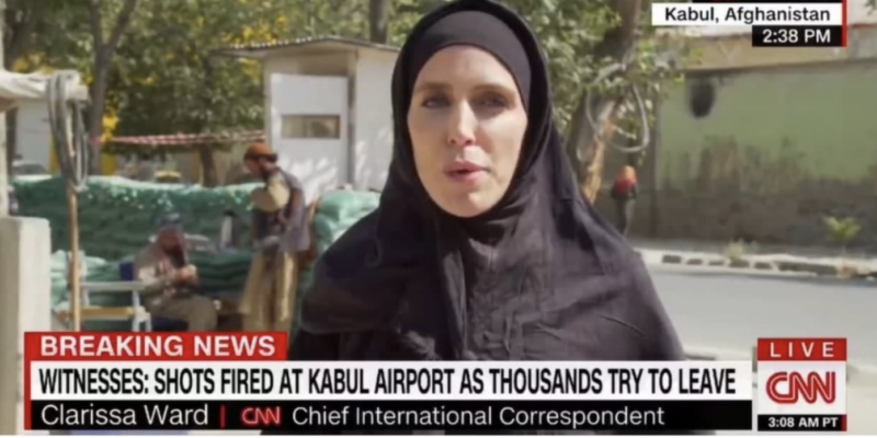 CNN Reporter Quickly Adjusts to Taliban Rule