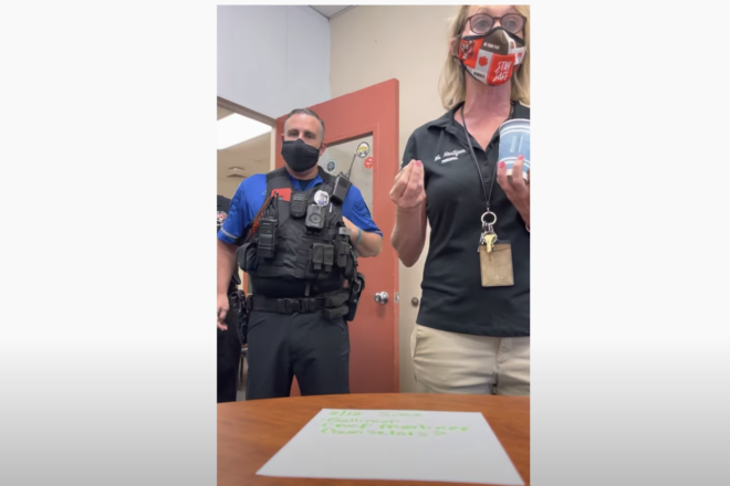 Florida School Denies Teacher Entry Over Mask Mandate, Calls Police [VIDEO]