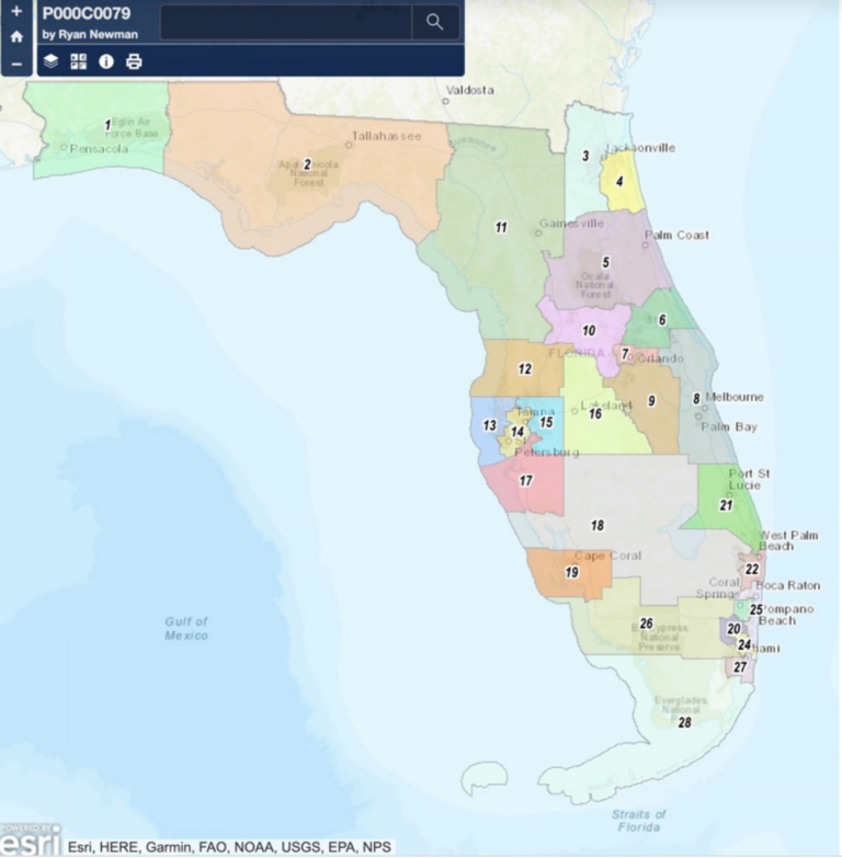 DeSantis Offers Up Prospective Redistricting Congressional Map · The ...