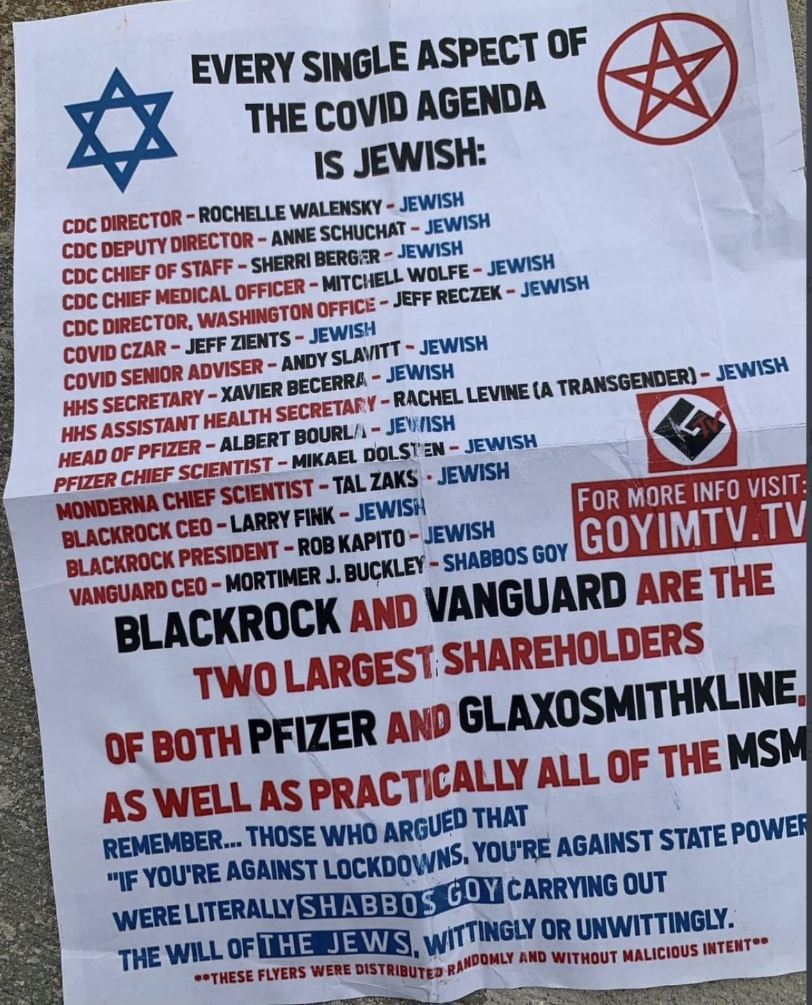 Miami Beach hit With Antisemitic 'COVID Agenda is Jewish' Propaganda