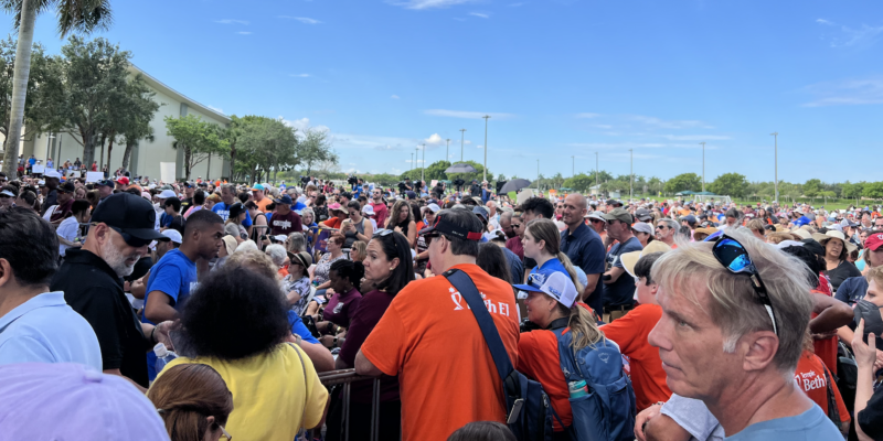 Democrats, Gun Control Activists Rally In Parkland to Shine Light On Recent Mass Shootings
