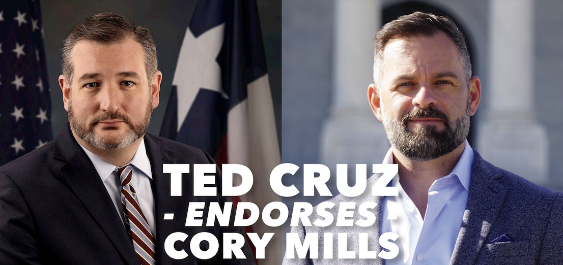Senator Ted Cruz Enters Florida Politics, Endorses Cory Mills