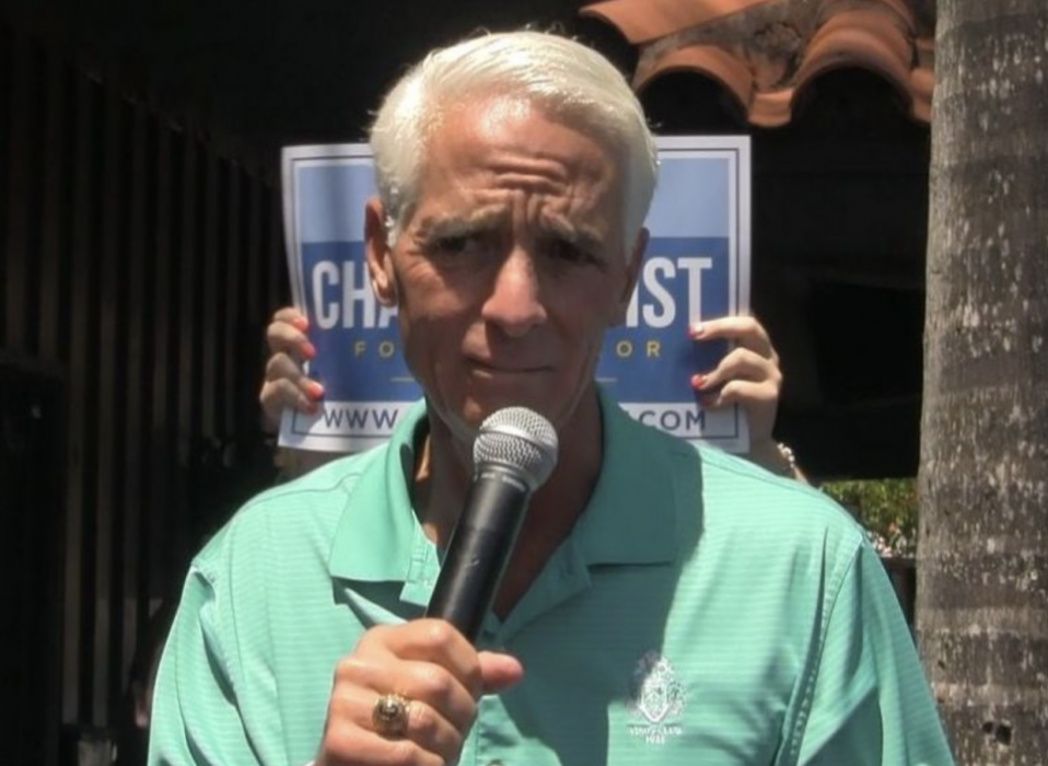 New Charlie Crist Ad Boasts the ex-Republican Governor's Deeds While in Office