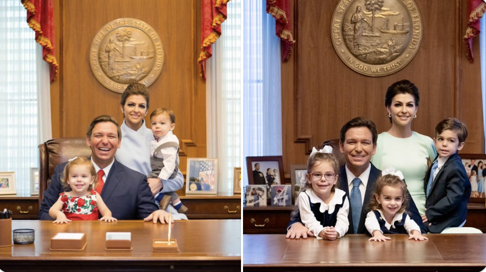 Gov. Ron DeSantis/ Casey DeSantis