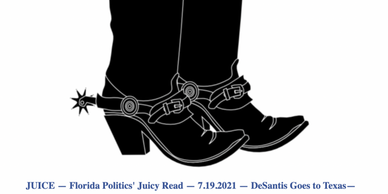 JUICE —Florida Politics' Juicy Read 🍊 —3.3.2023 — DeSantis's Black Cowboy Boots—Florida, Where Racism Goes to Die—Venezuela,Luna, Nixon, Rubio—Much More...