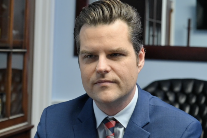 Gaetz Attends Vigil for J6 Prisoners, Vows to Release Tapes