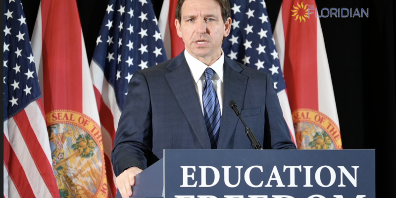 DeSantis Bucks Congress, Says Education Policy is  a 'State and Local Issue'