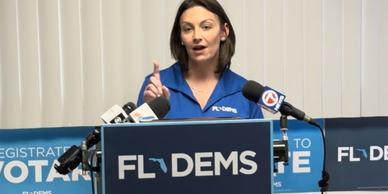 Nikki Fried Claims DeSantis Flew Over Pro-Abortion Protestors in His Helicopter to Taunt Them