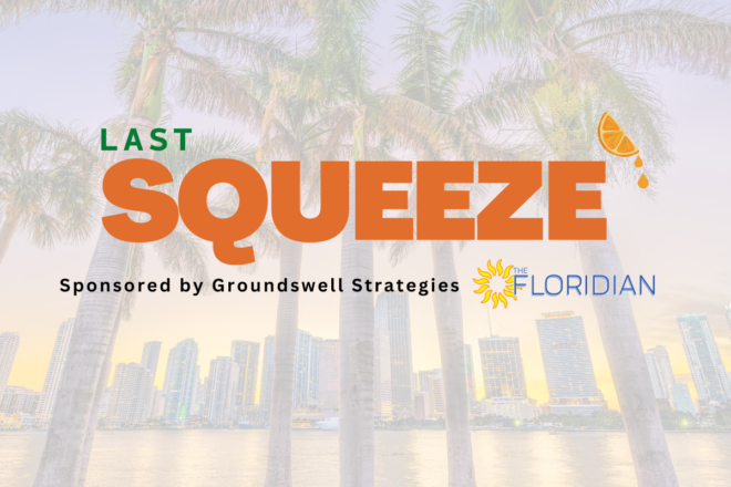 Last Squeeze🍊—9.4.2023—The Two-Horse Race Between DeSantis and Trump— More...