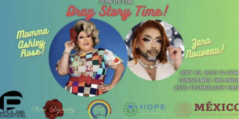 Drag Queen Story Hour Performance to be Held in Orlando Mexican Consulate