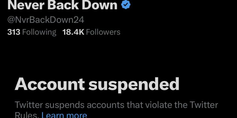 DeSantis Super PAC 'Never Back Down' X Account Temporarily Suspended Before Debate