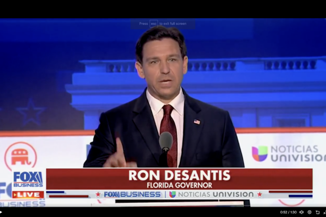 DeSantis Challenges Trump to a One-On-One Debate