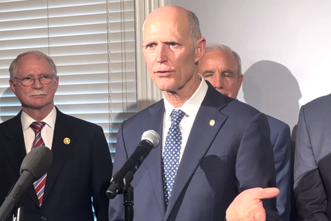 Florida Congressional Lawmakers Endorse Sen. Scott, Dress Down Progressive Opponent