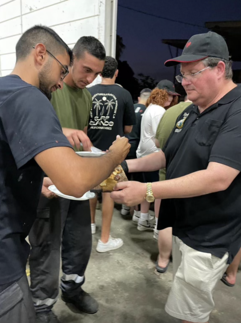 Isrel Randy Fine Randy Fine Flies Combat Drone, Feeds IDF Soldiers During Visit to ...
