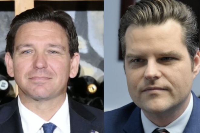 Gaetz Shoots Down DeSantis-Appointee Sasse's Golden Gator Parachute