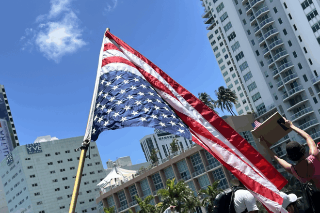 Miami's Anti-Trump 'No-Kings' Protest Rally Filled with Anarchists, Socialists, and ANTIFA (IMAGES)